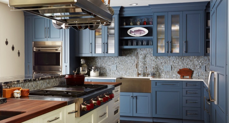 blue-kitchen-cabinet-design