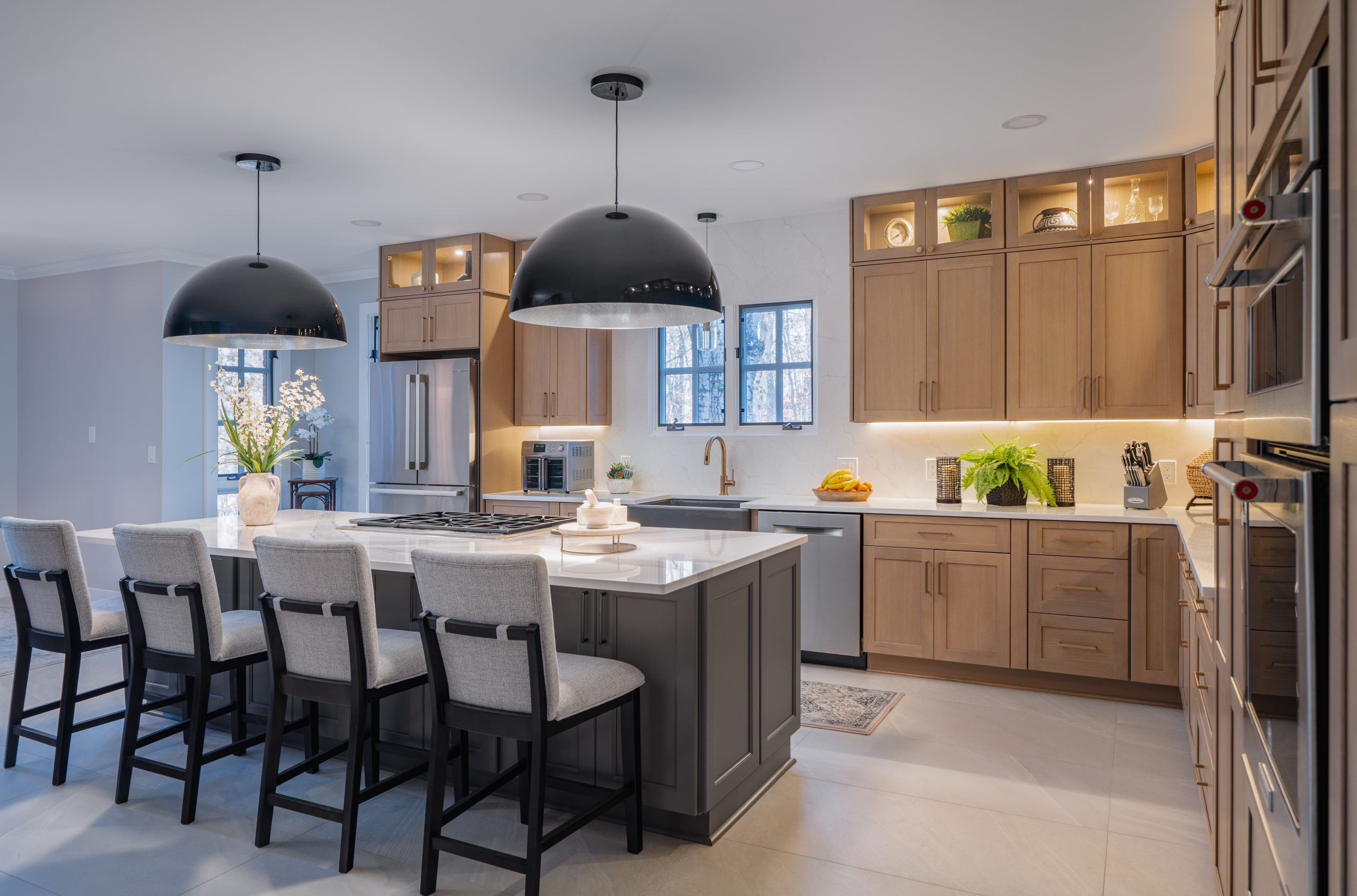 After remodeling in Fredericksburg